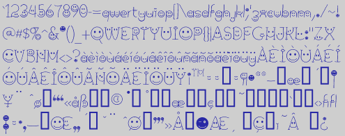 Character set