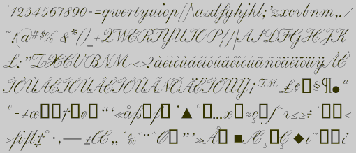 Character Set