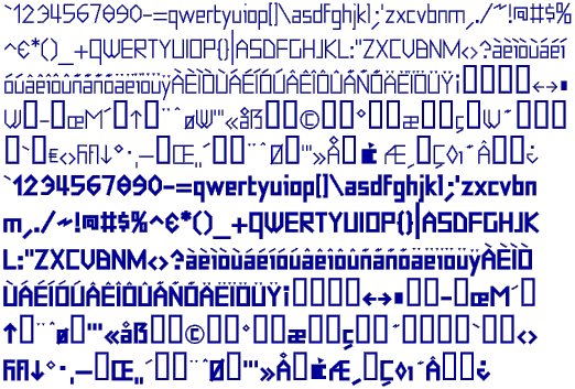 Character Set