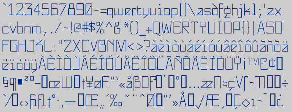 Character Set