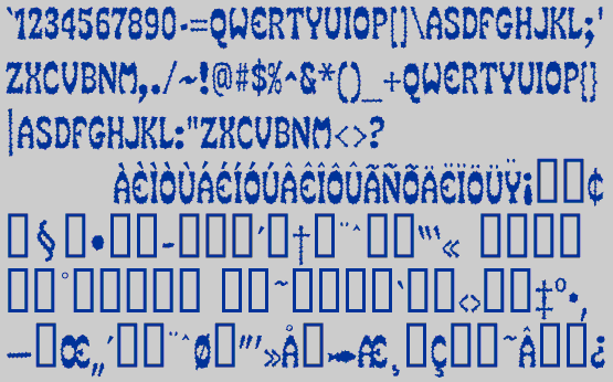 Character Set