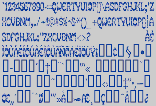 Character Set