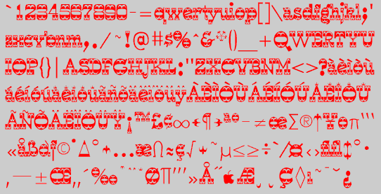 Character Set