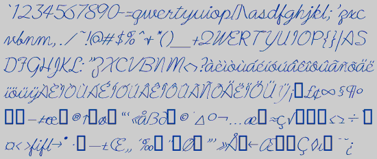 Character Set